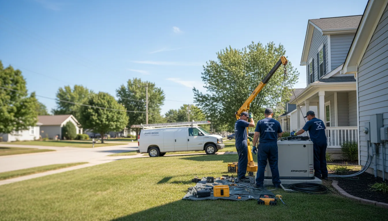 Generator Installation in Sasakwa, OK near me